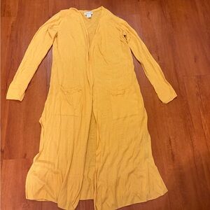 Rachel Zoe Mustard Knit Cardigan